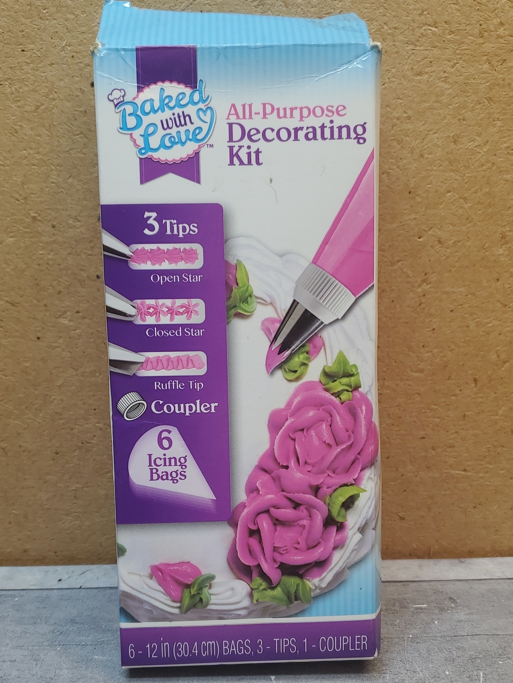 Baked With Love All-Purpose Decorating Kit  NIB